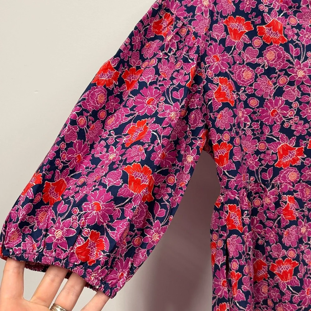 Sundry for Evereve The Anywhere tiered mini dress in a floral print 1 S